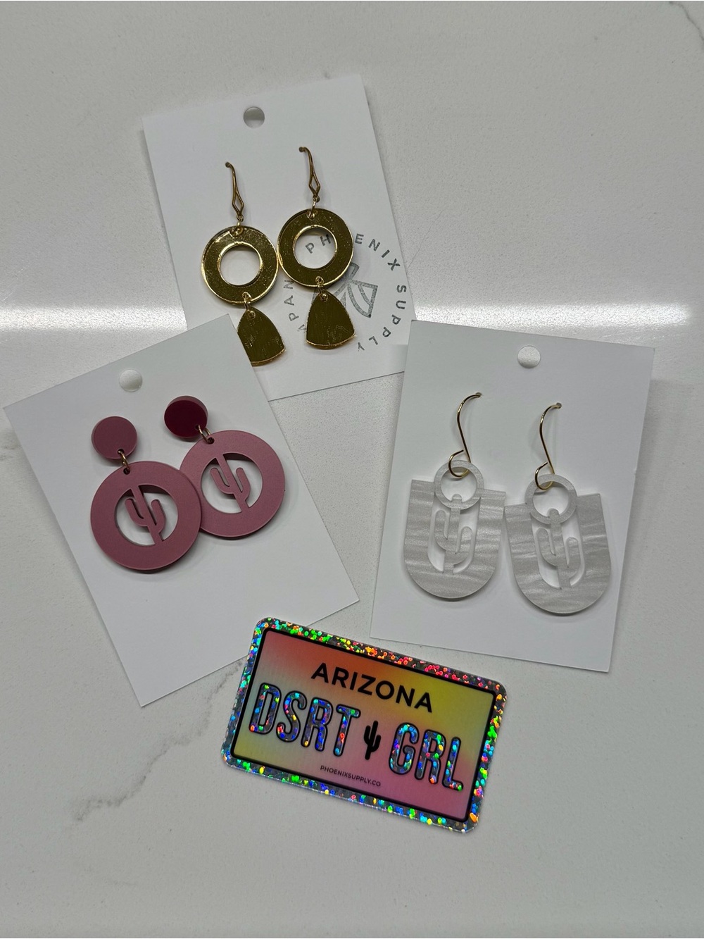 Phoenix Supply Co. earrings